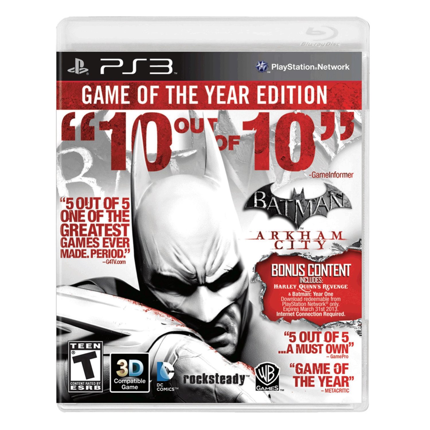 Batman: Arkham City GOTY, WHV Games, PlayStation 3, 883929240708